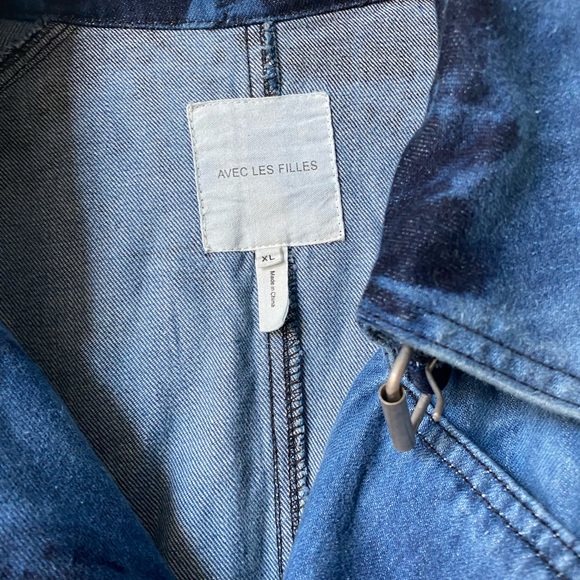 Avec Les Filles denim trench size XL - Picture 9 of 11